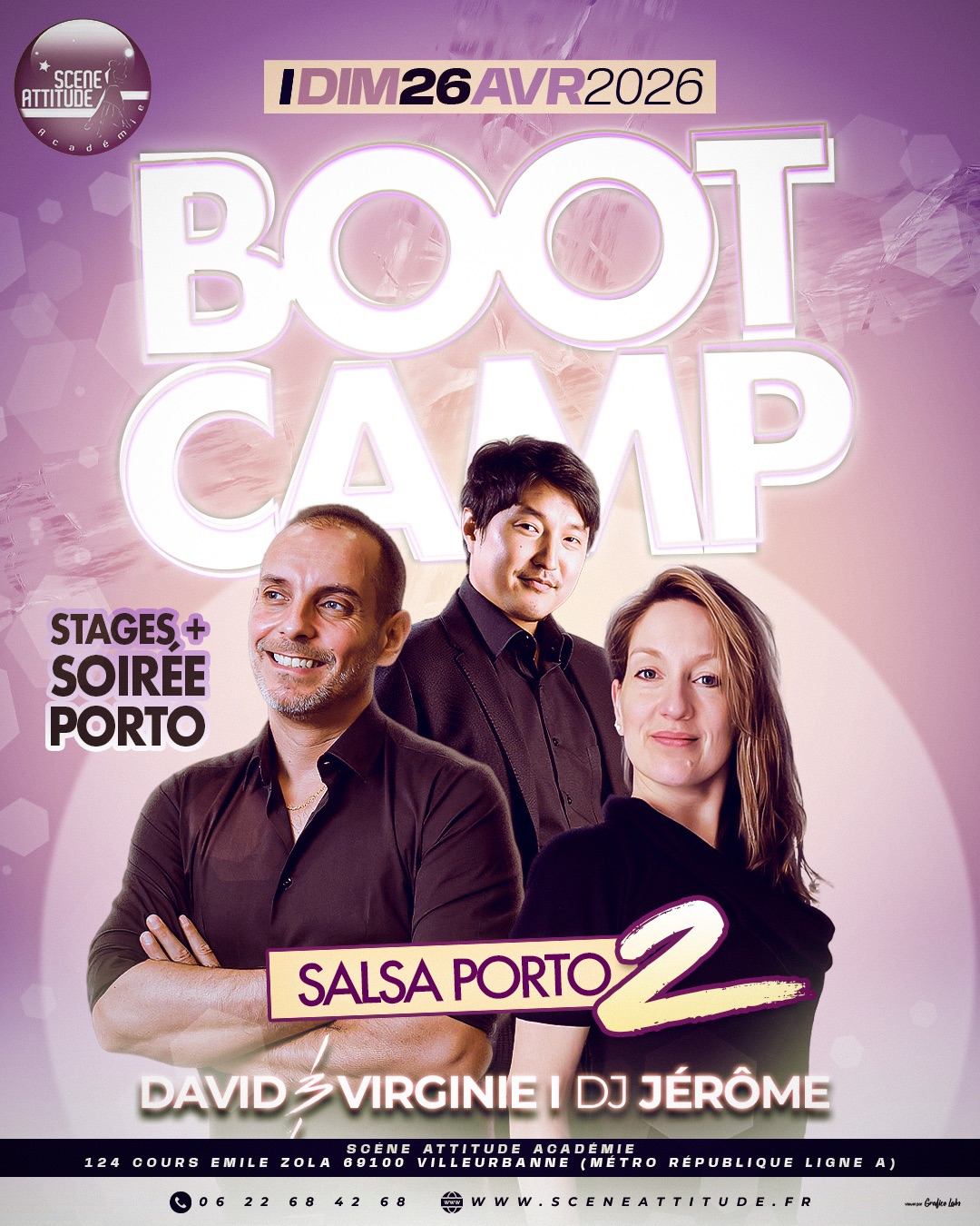 BOOTCAMP SALSA PORTO Edition 2 - DIM 26 AVRIL