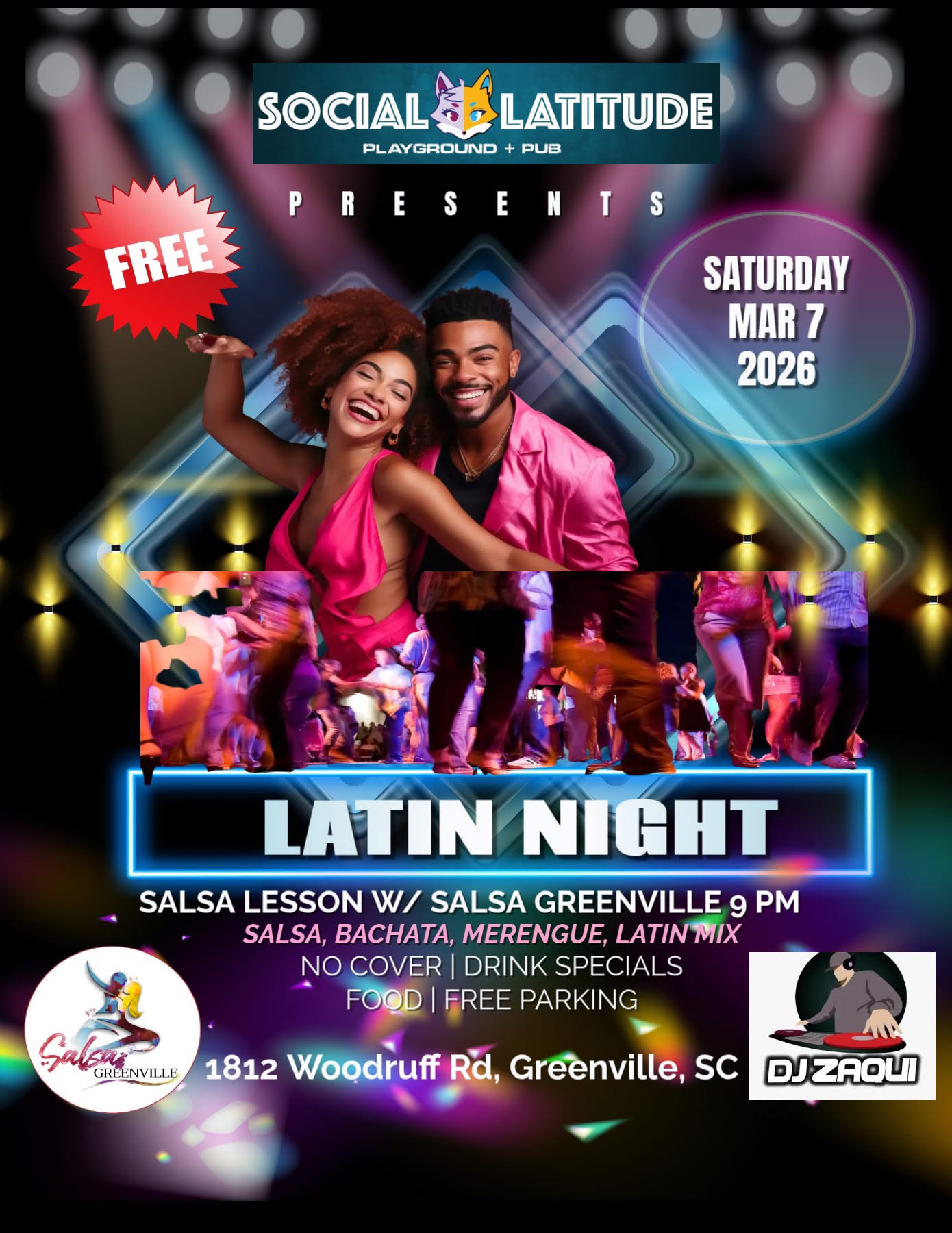 Free Salsa Saturday!