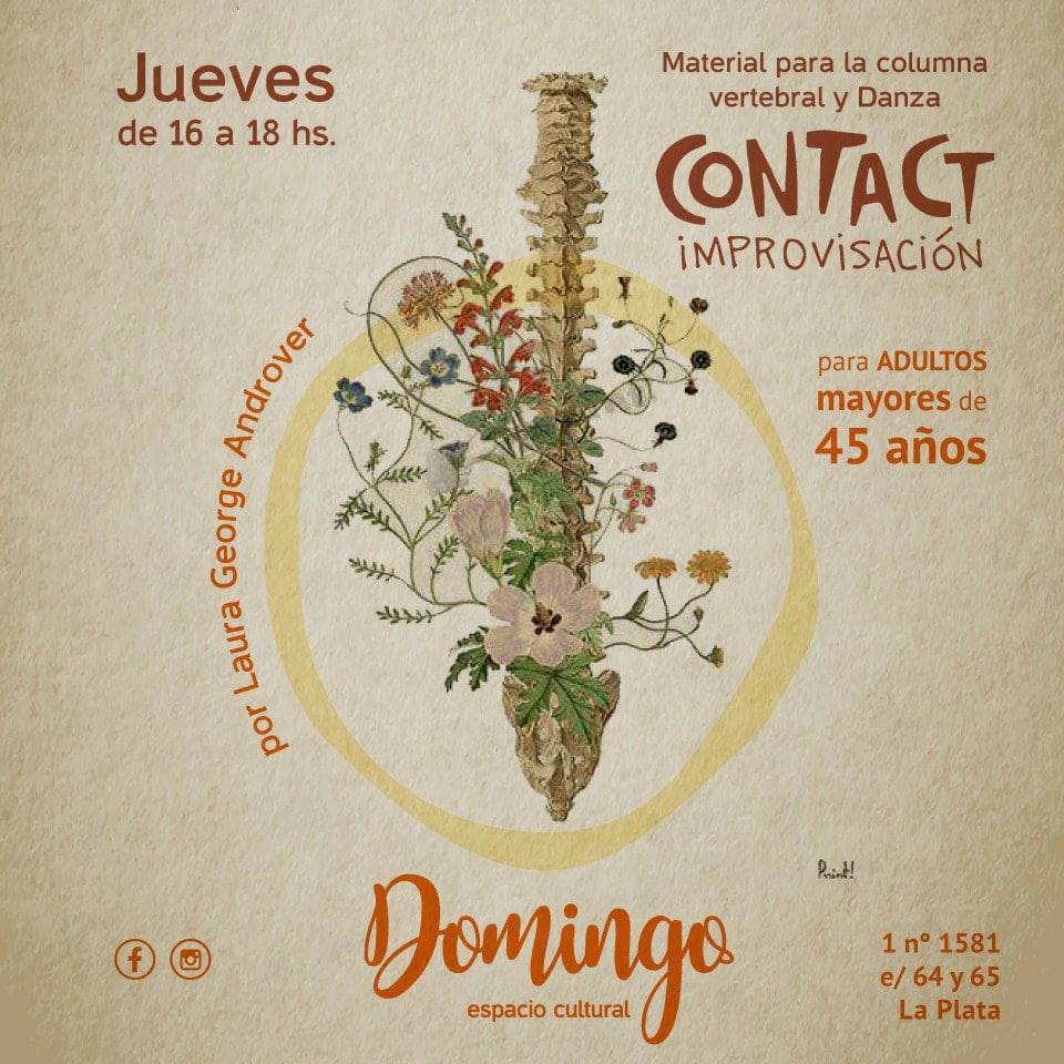Contact Improvisación: Material para la Columna Vertebral