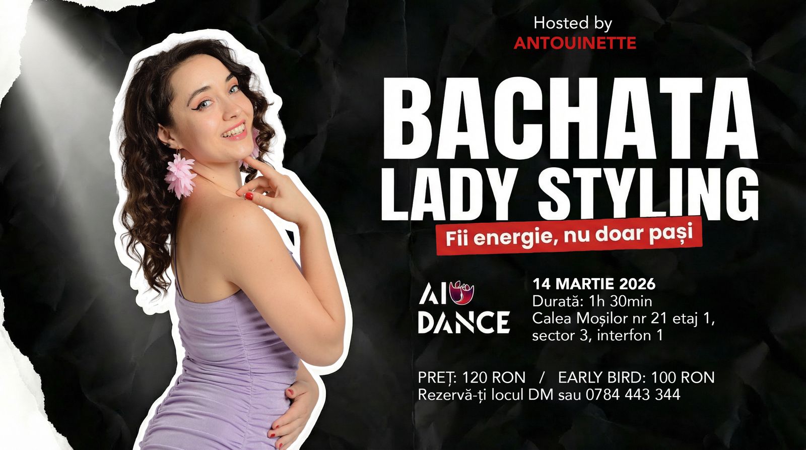 š BACHATA LADY STYLING Fii energie, nu doar paČi