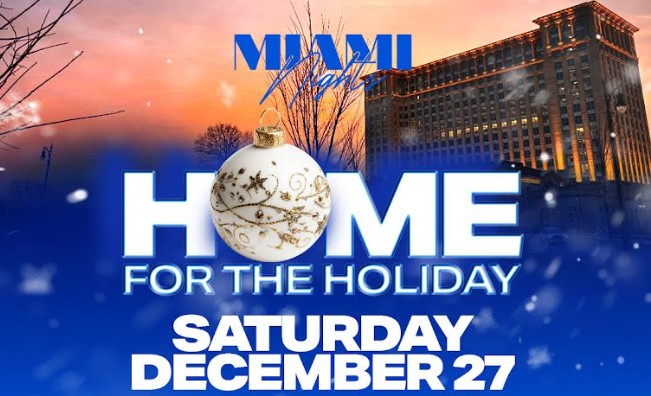 Miami Night Vibes at the Annex Detroit Dec 27 Home for the Holidays Biggest Night out.
