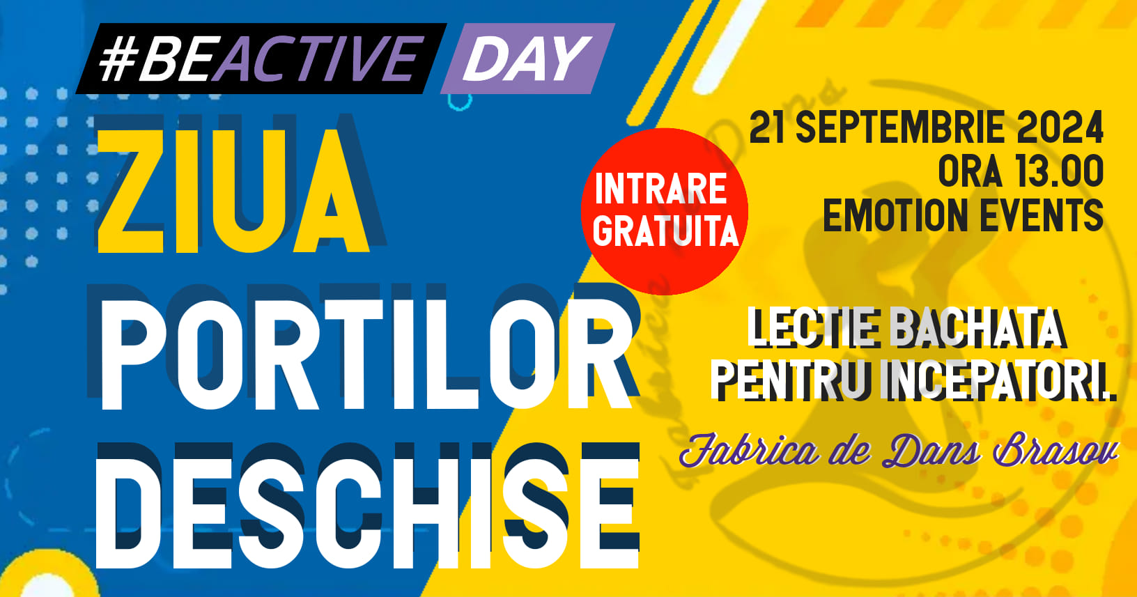 Ziua Portilor Deschise Fabrica de Dans