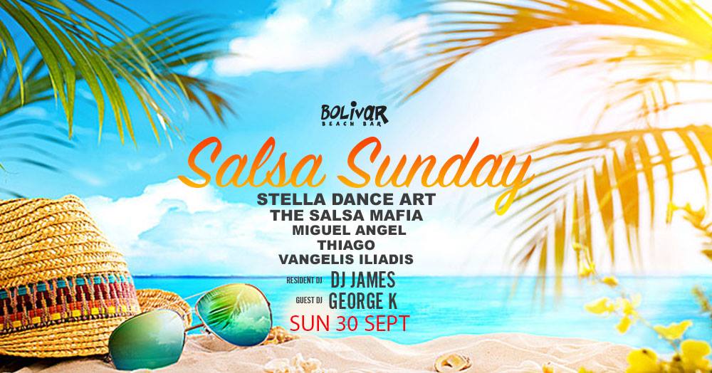 Salsa Sundays 30 Sep Bolivar Beach Bar