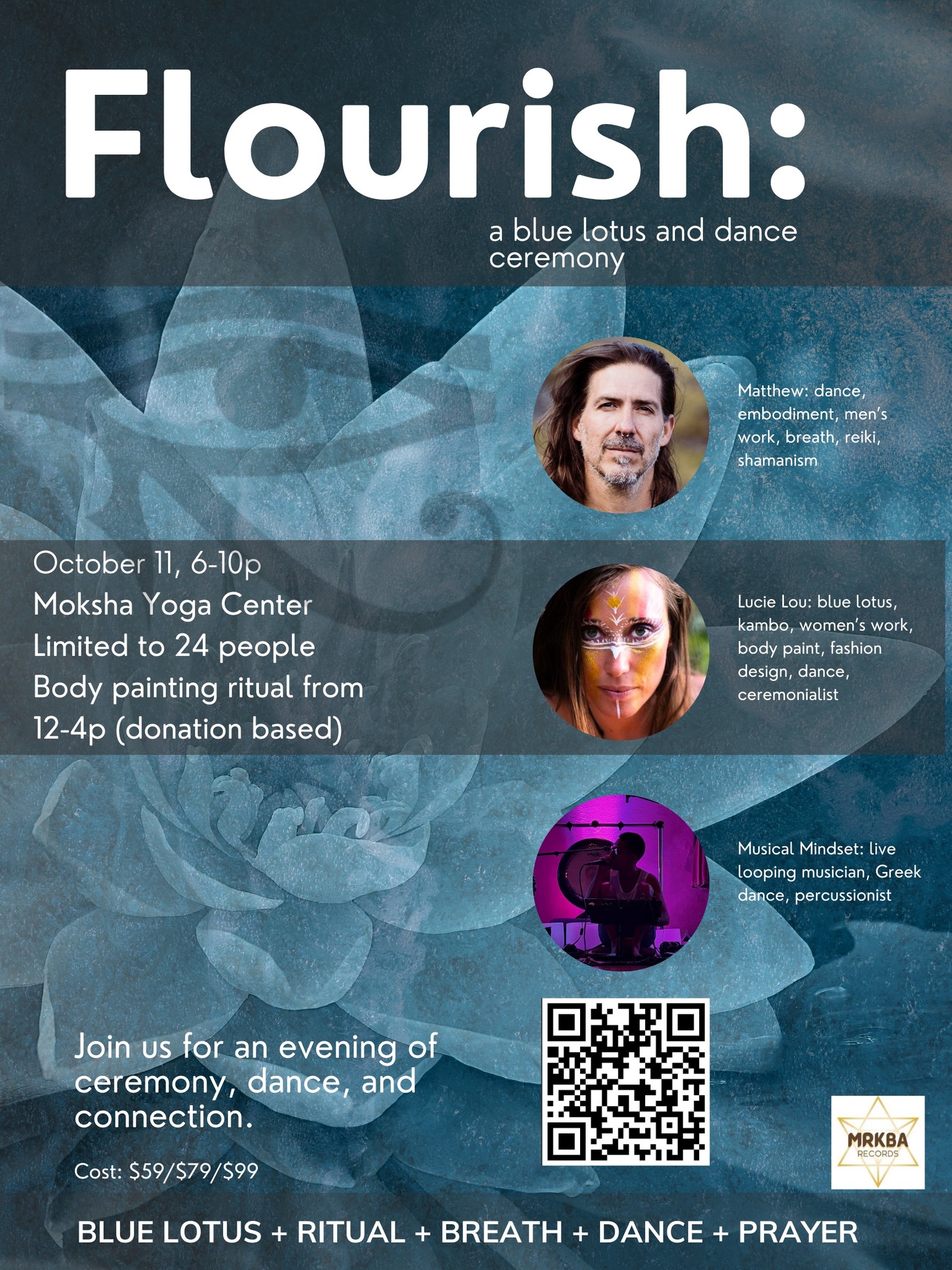 FLOURISH: A blue lotus and dance ceremony