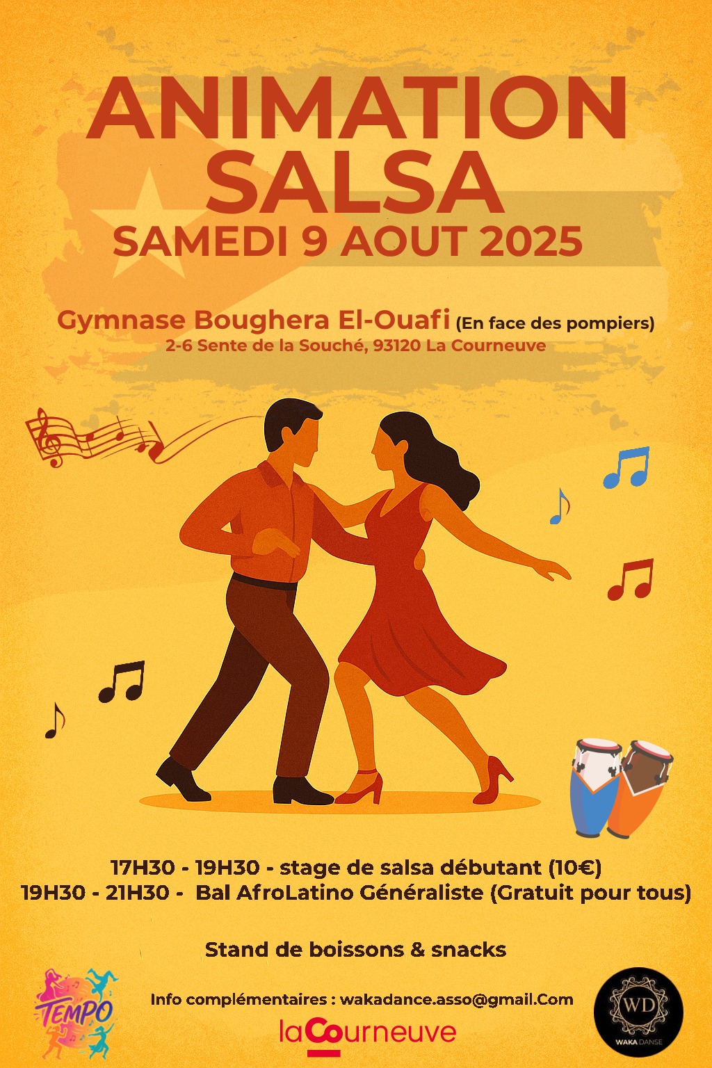 Stage salsa y Bal latino
