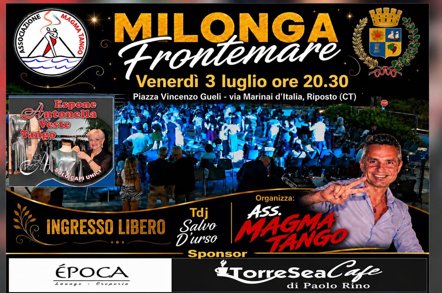 MILONGA frontemare a Riposto