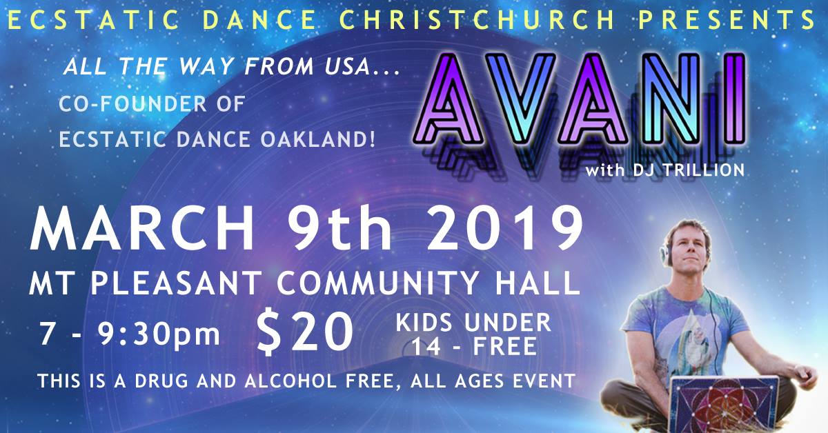 Ecstatic Dance with AVANI in Christchurch!
