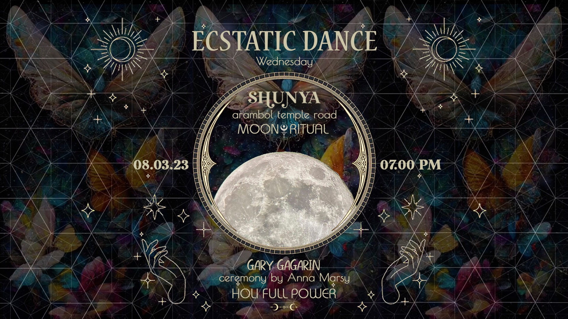 FULL MOON ECSTATIC DANCE ❍ GARY GAGARIN