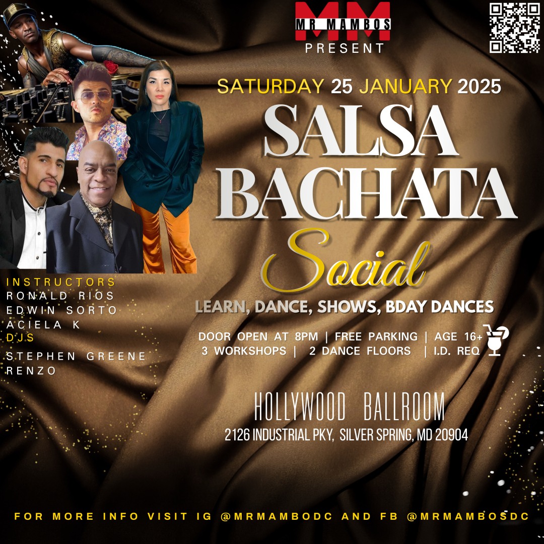 Mr. Mambo's Salsa Bachata Social at Hollywood Ballroom