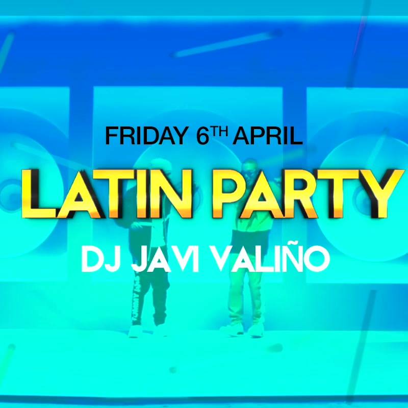 LATIN PARTY Iceland with DJ JAVI Valiño - 6th APRIL 2018
