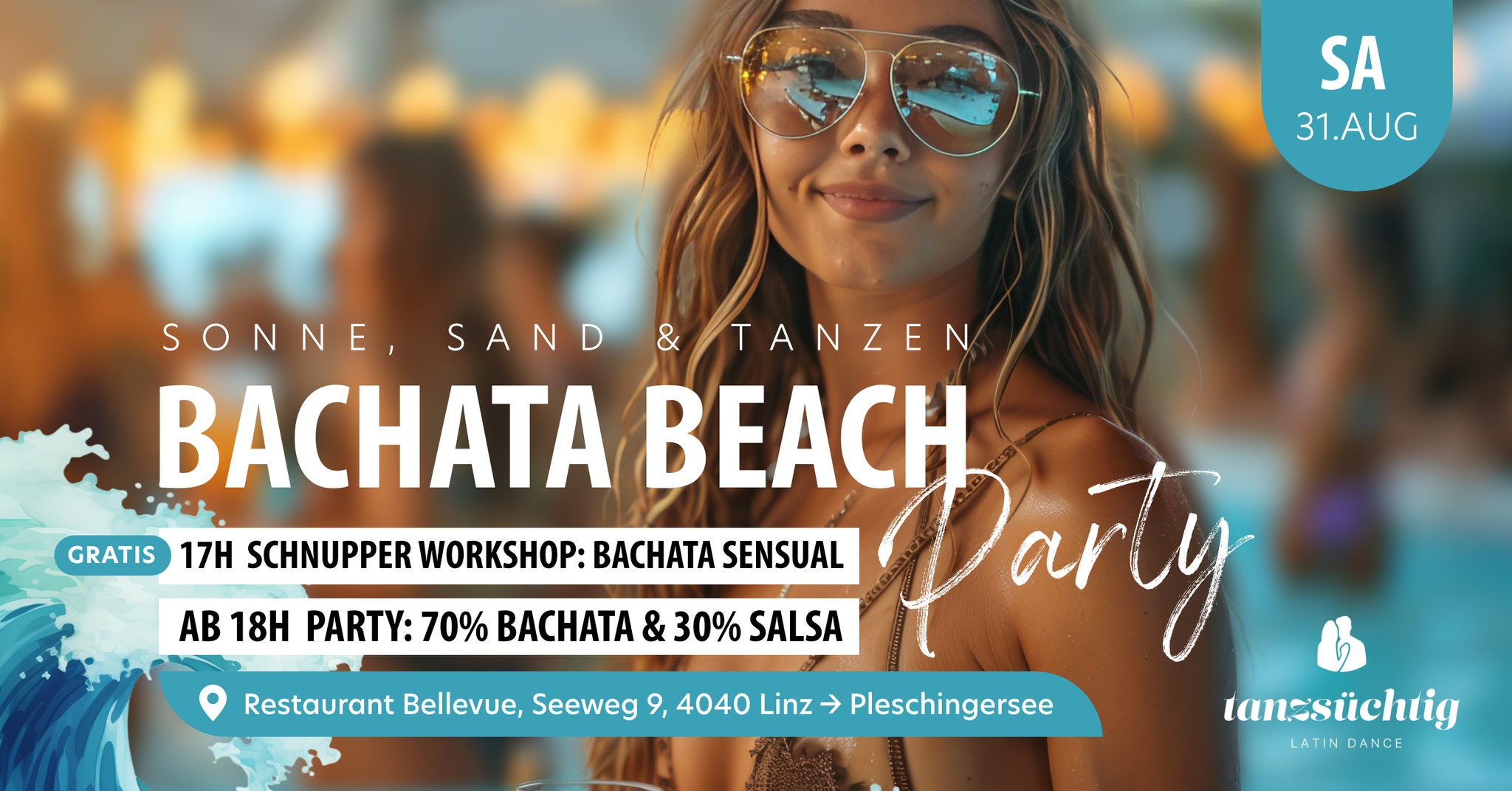 BACHATA BEACH Party - Pleschingersee 🏖️
