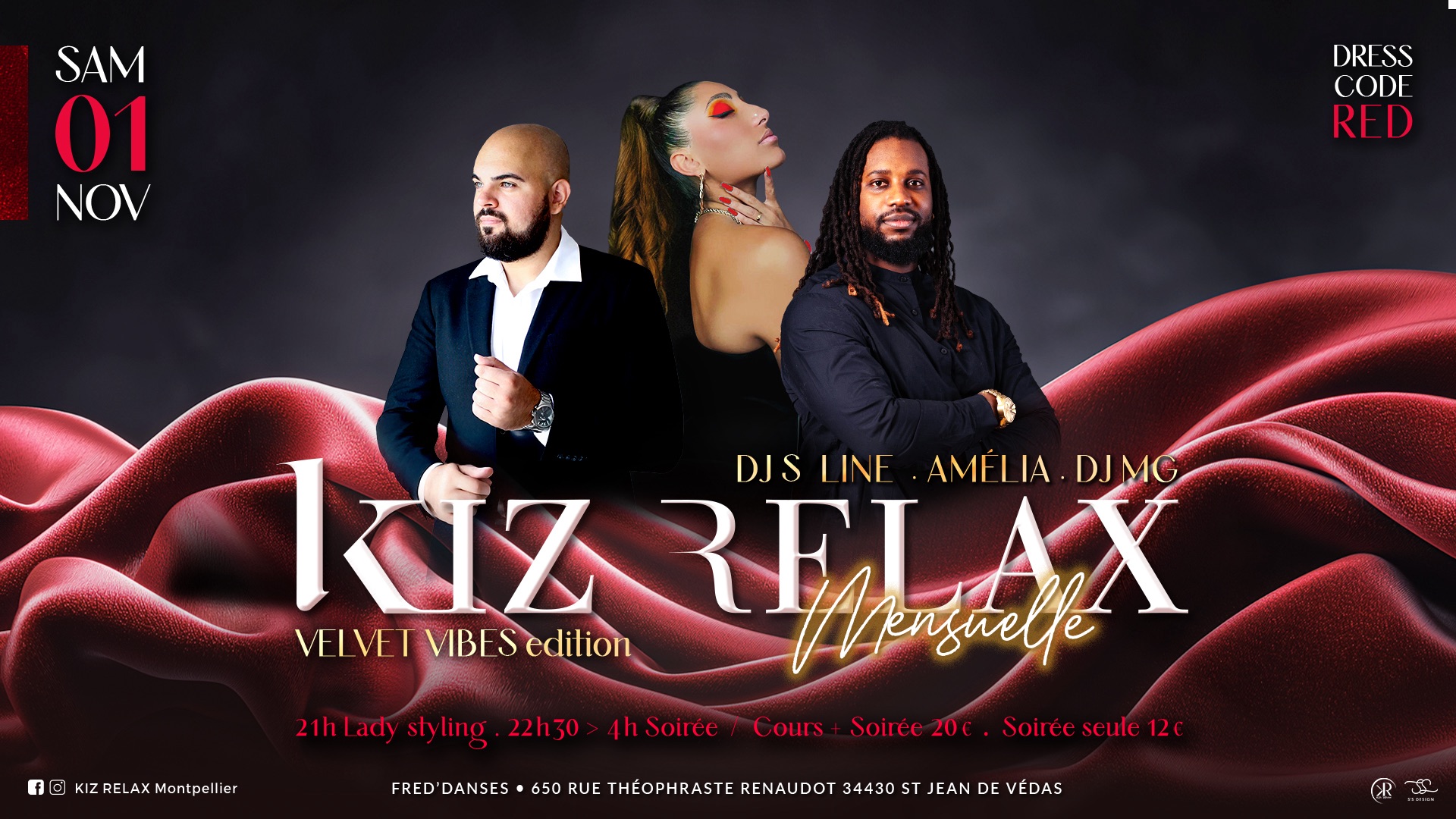KIZ RELAX mensuelle - velvet vibes