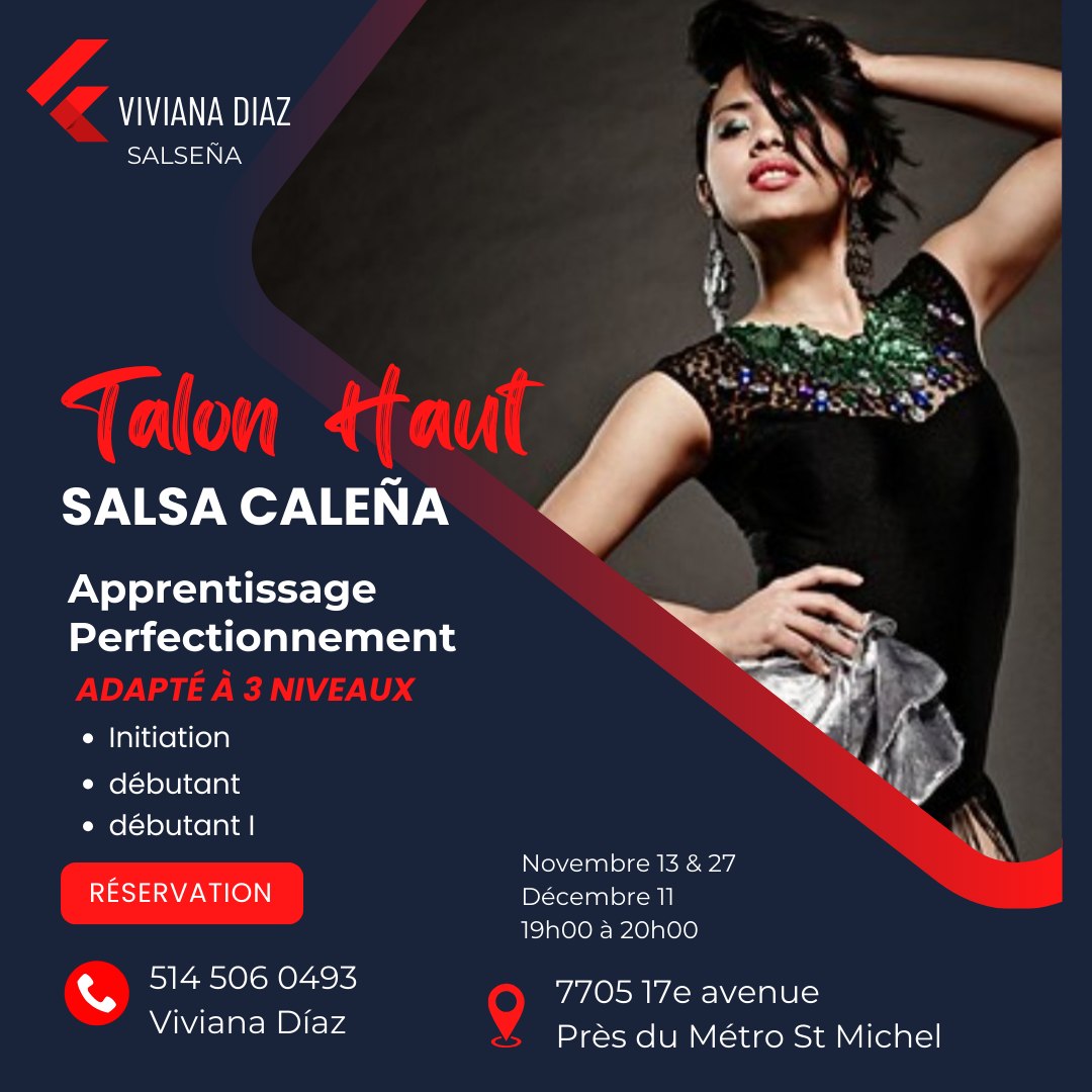 Salsa Caleña - Apprentissage et perfectionnement