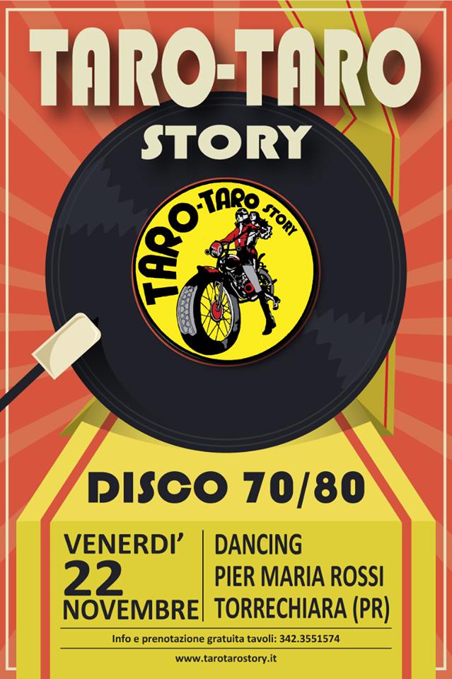 Venerdi SUPER Evento - 101% TARO TARO STORY al PIER MARIA ROSSI
