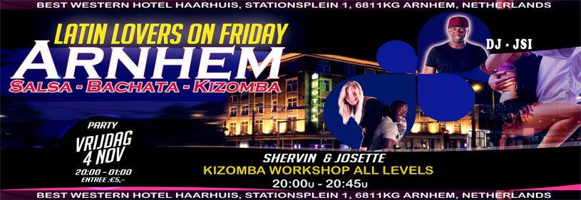 ★Arnhem★ Latin Lovers on Friday Salsa-Bachata-Kizomba 2 Edition