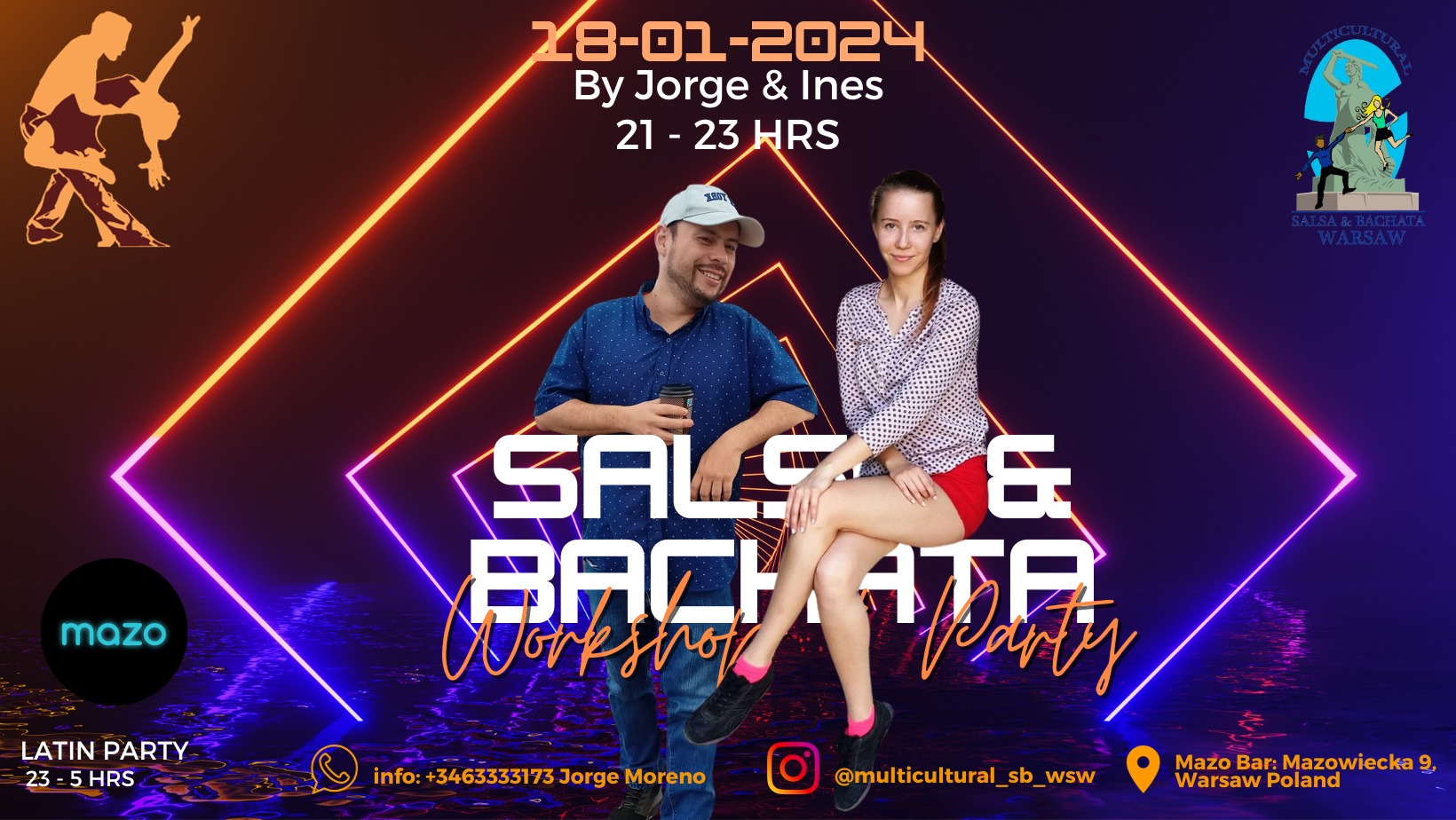 Free Salsa & Bachata lesson +Social Dance