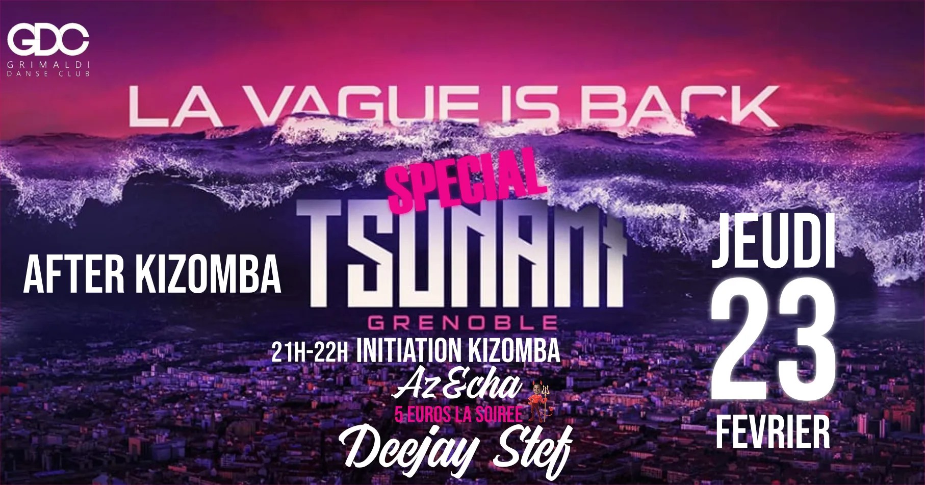 L'AFTER KIZOMBA Spéciale TSUNAMI