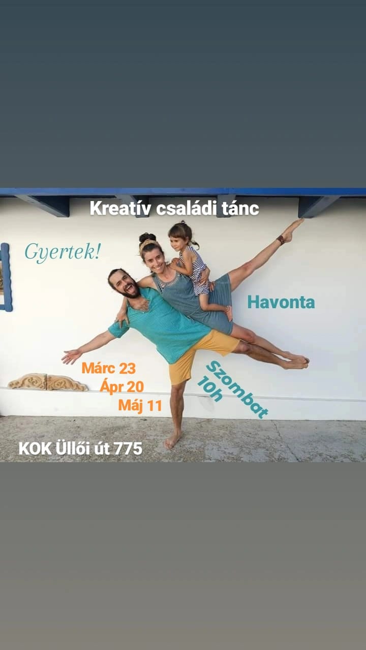 Kreatív családi tánc