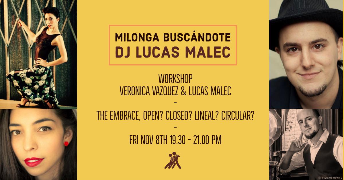 Veronica Vazquez & Lucas Malec @Milonga Buscándote