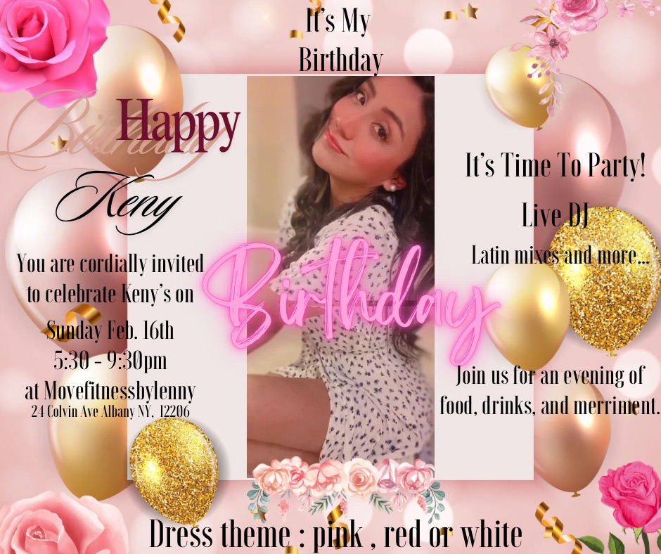 HAPPY BIRTHDAY KENY! π- Come out and celebrate Kenyβs 28th!! π β€οΈ π