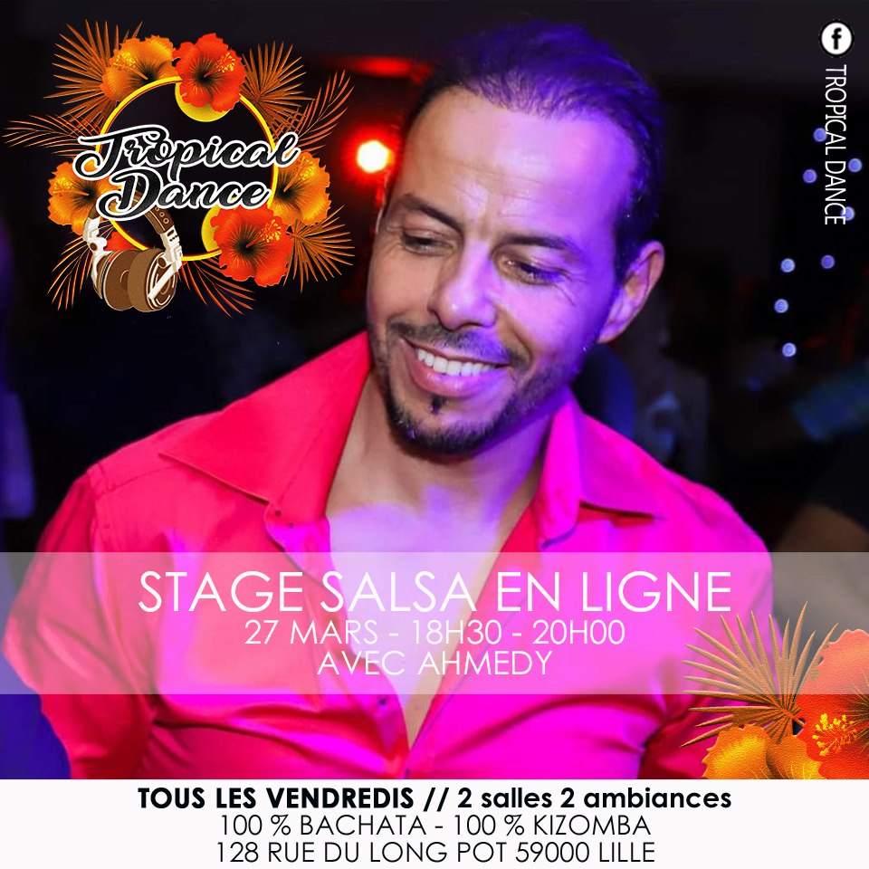 Stage SALSA en Ligne avec Ahmedy LDE