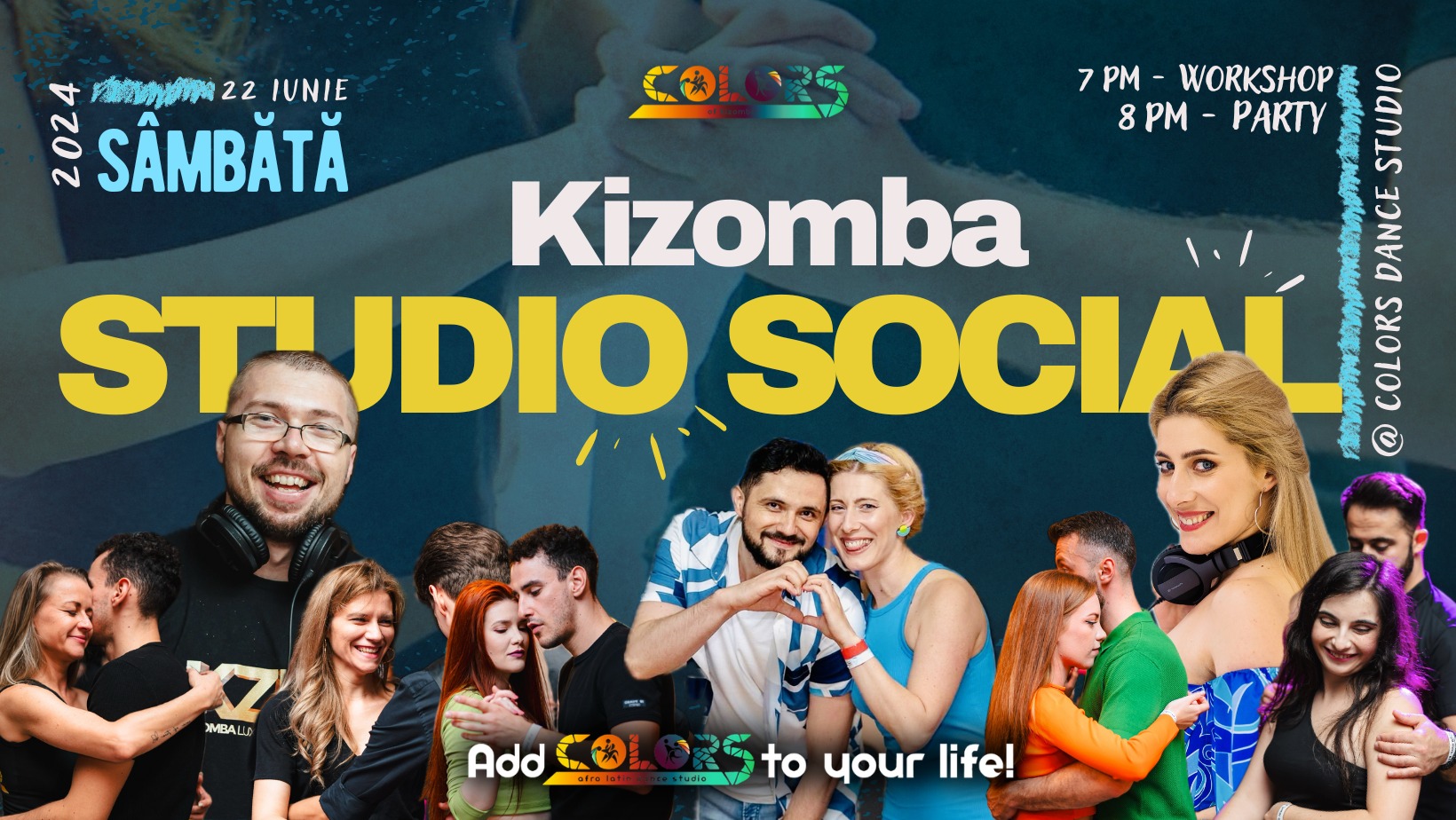 ๐ Saturday KIZOMBA Social @ COLORS ๐บ