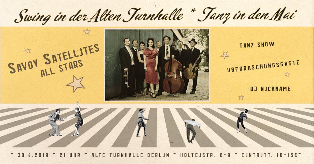 Swing in der Alten Turnhalle Spezial * Tanz in den Mai