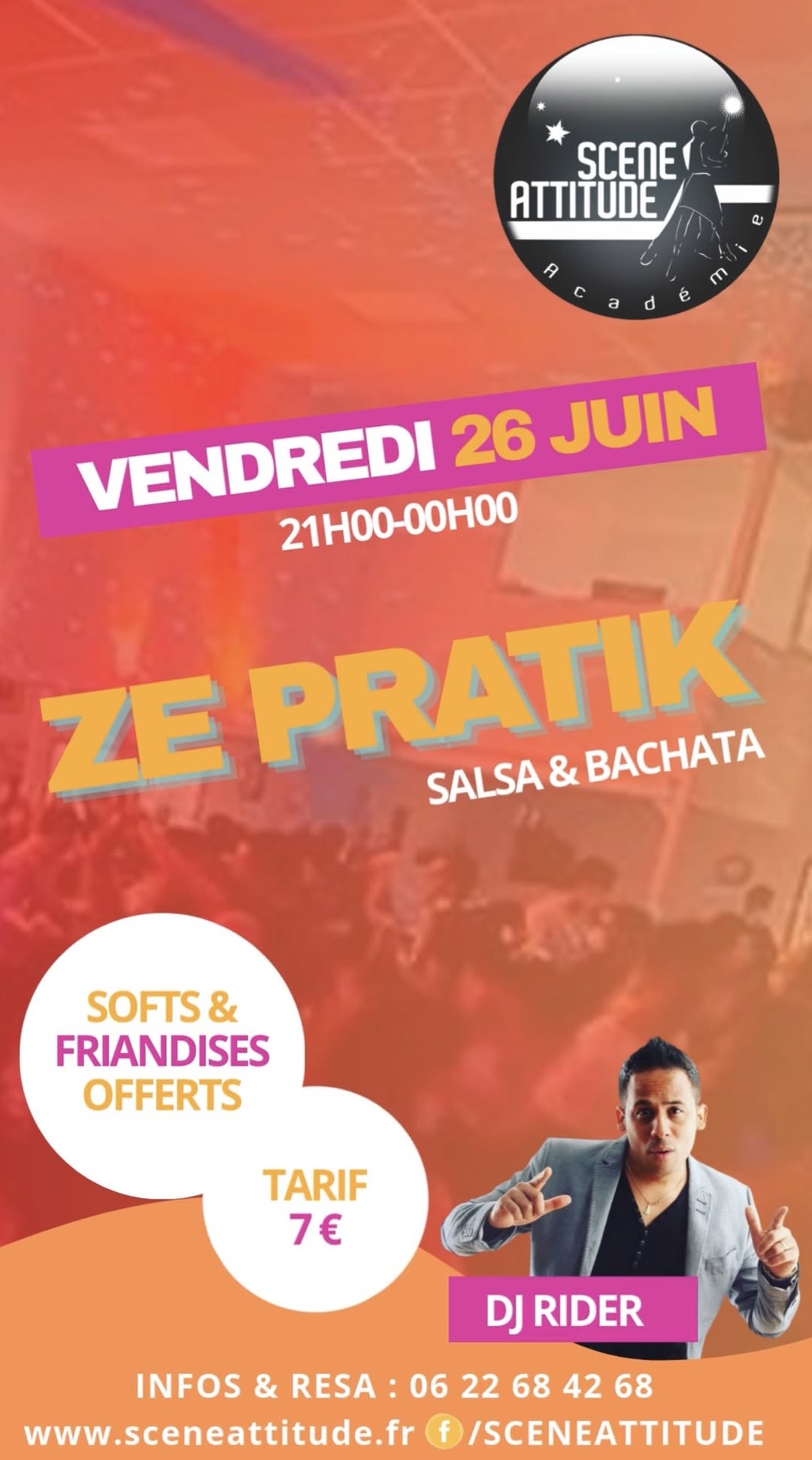 ZE PRATIK (SALSA BACHATA) - VEND 26 JUIN