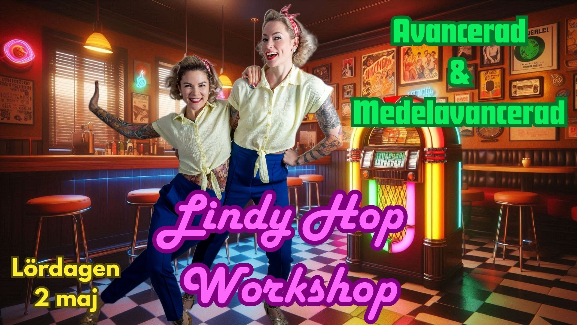 Lindy Hop Lördag med The DecaVitas