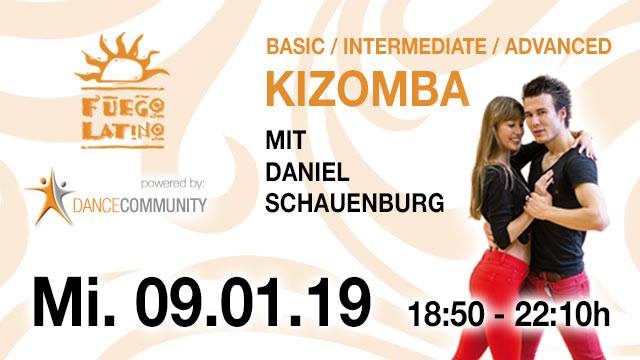 Kizomba-Kurse in Offenburg - Alle Level mit Daniel Schauenburg