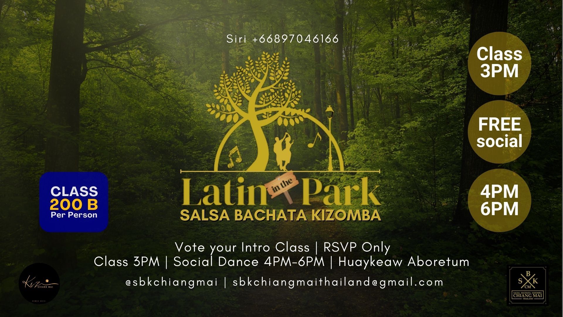 Latin in the Park Free Event