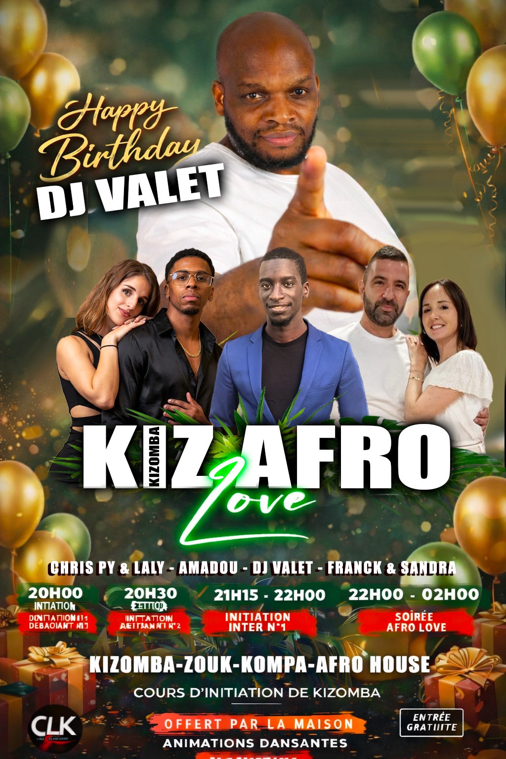 Cours & Soiree Kiz Afro Love (Monkeys)