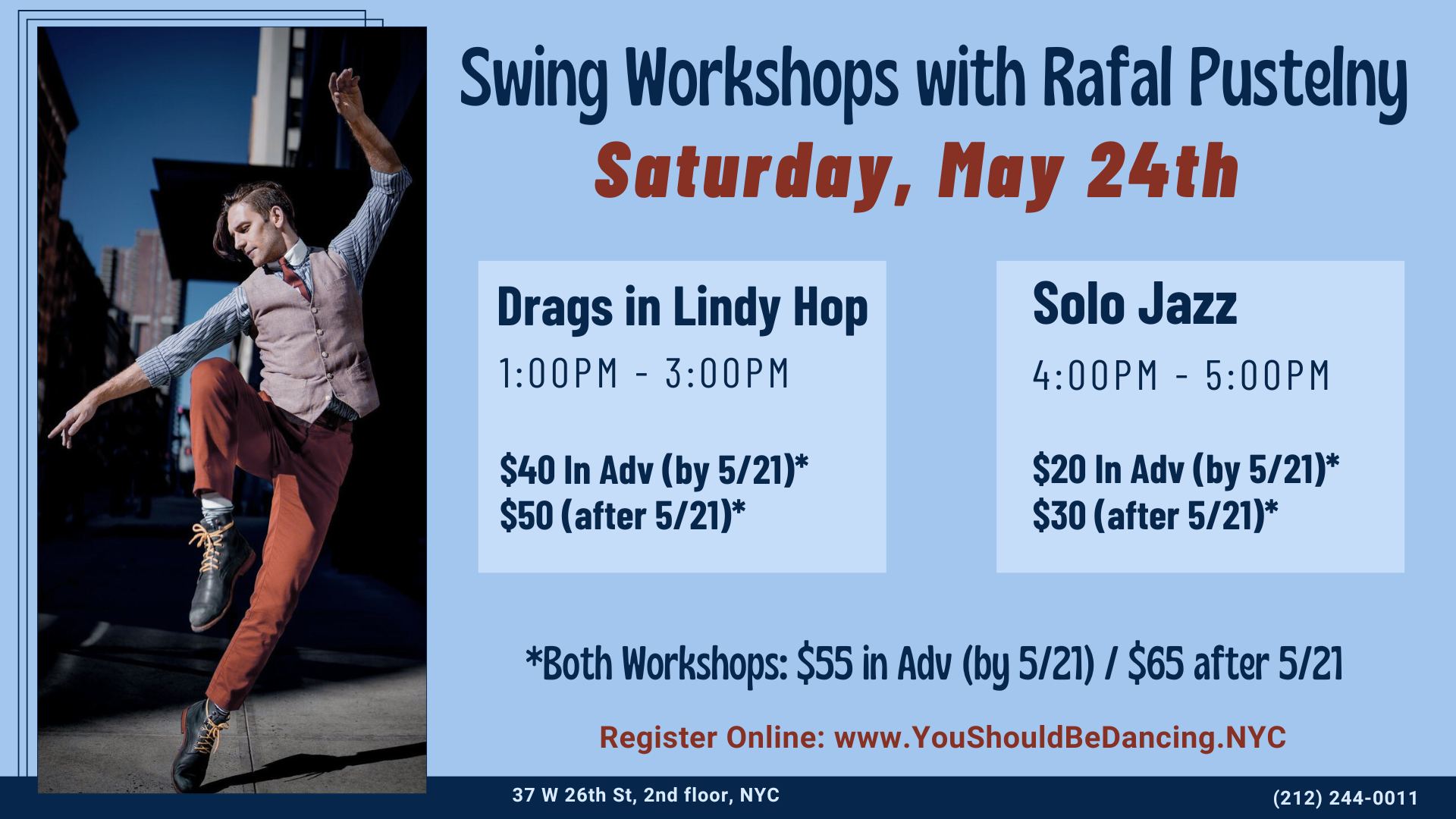 Swing workshops with Rafal Pustelny
