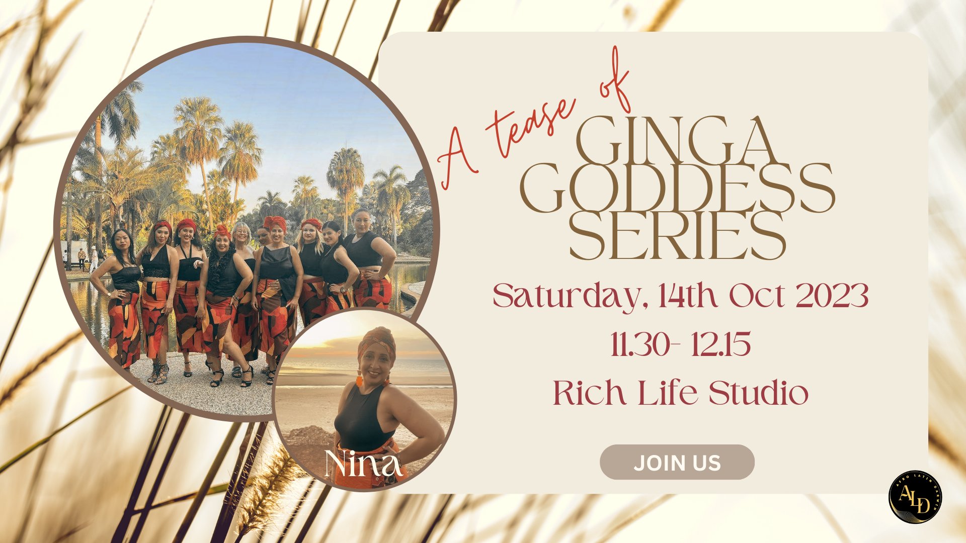A TEASE OF GINGA GODDESS SERIES