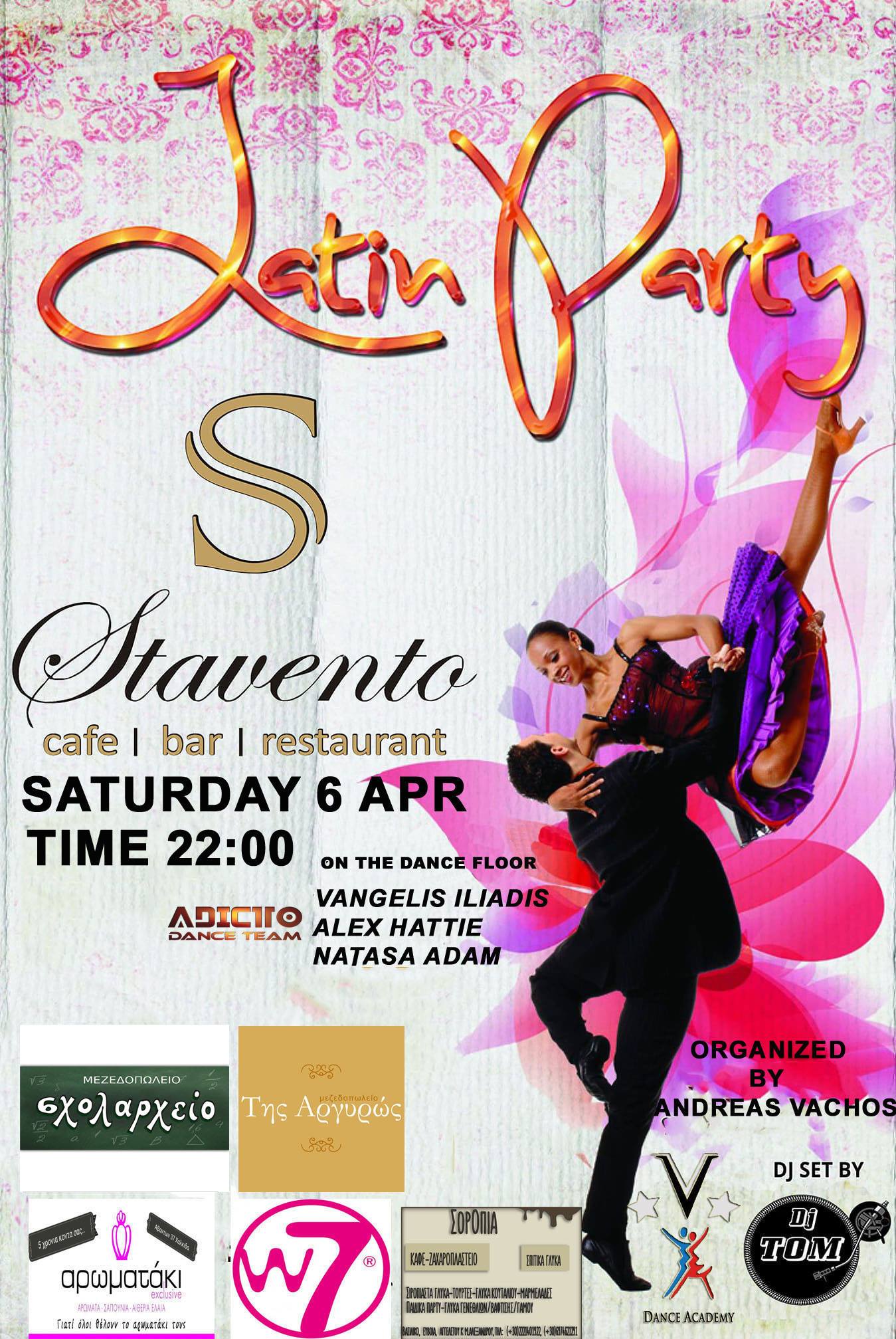 Latino Party Dansensual Nights 6-4-19