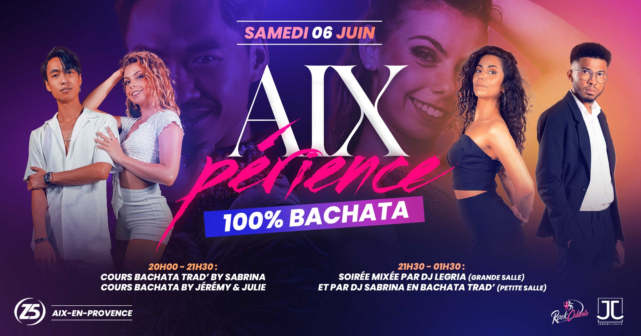 L'AIXpรฉrience Soirรฉe 100% Bachata au Z5