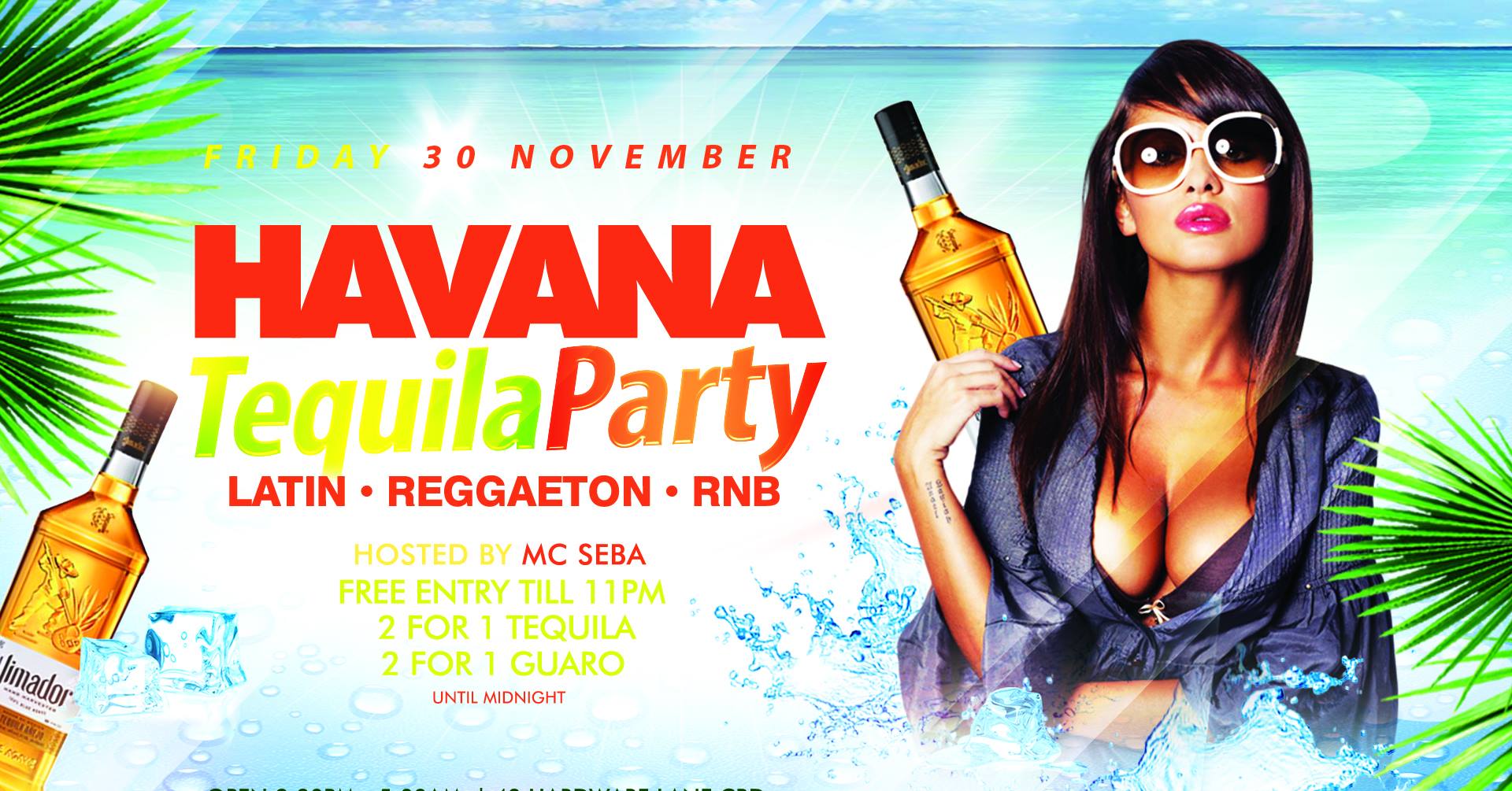 Havana Fridays Tequila Fiesta - Free entry till 11pm