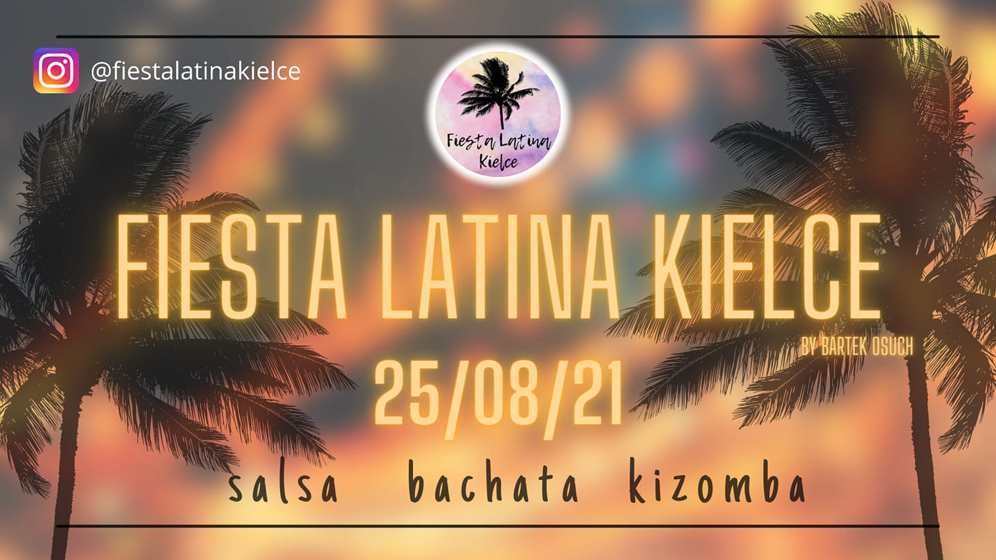 Fiesta Latina Kielce w Ogrodzie Pałacyku Zielińskiego