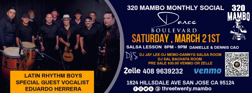 320 Mambo March Edition Ft Latin Rhythm Boys