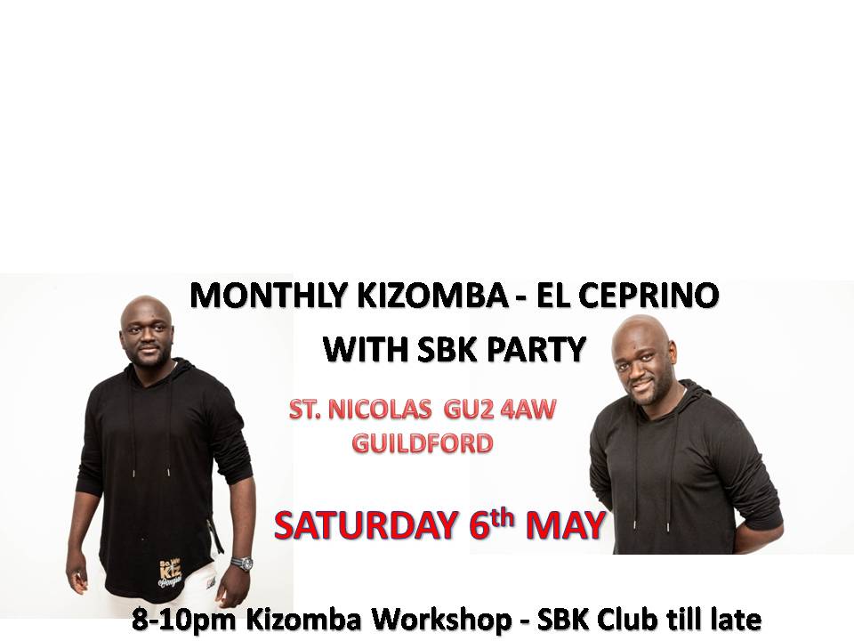 MONTHLY SATURDAY KIZOMBA WITH SBK PARTY - GUILDFORD
