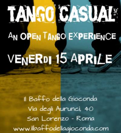 Tango Casual - Pratica e Milonga con Piter Garba Tj