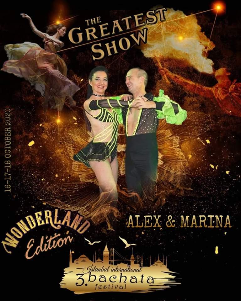 Alex e Marina at 3 Istambul Int Bachata Festival 2020