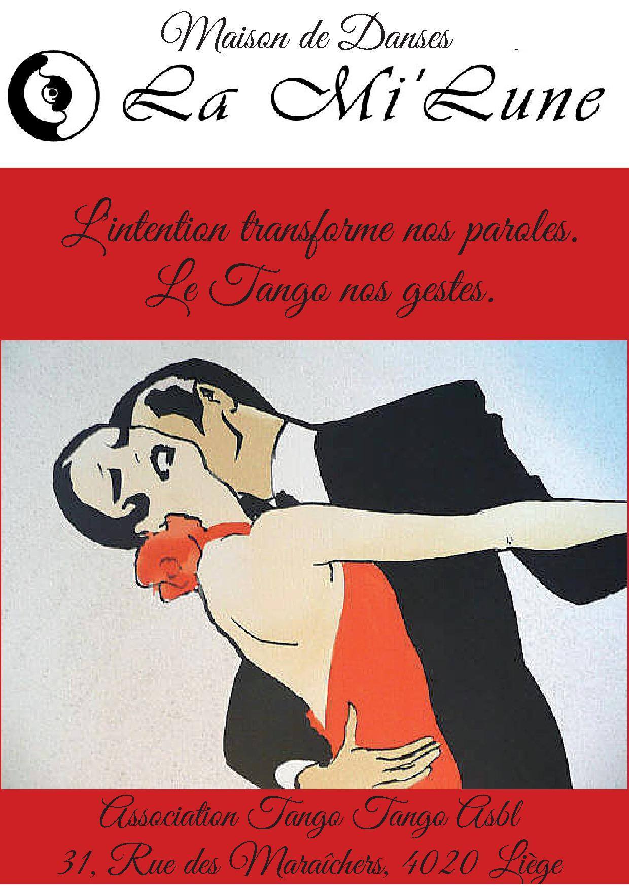 Cours d'initiation GRATUITS au Tango Argentin! Le Mercredi 06 Avril & Le dimanche 10 Avril à 20H00.