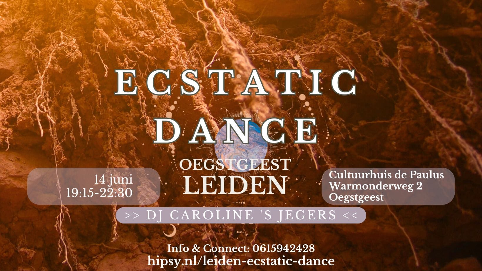 Leiden Ecstatic Dance met DJ Caroline's Jegers