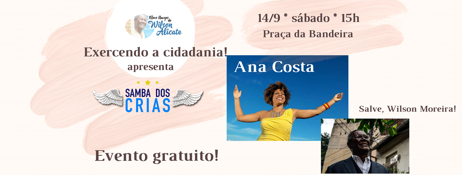 Ana Costa e Samba dos Crias # Amigos do Wilson Alicate
