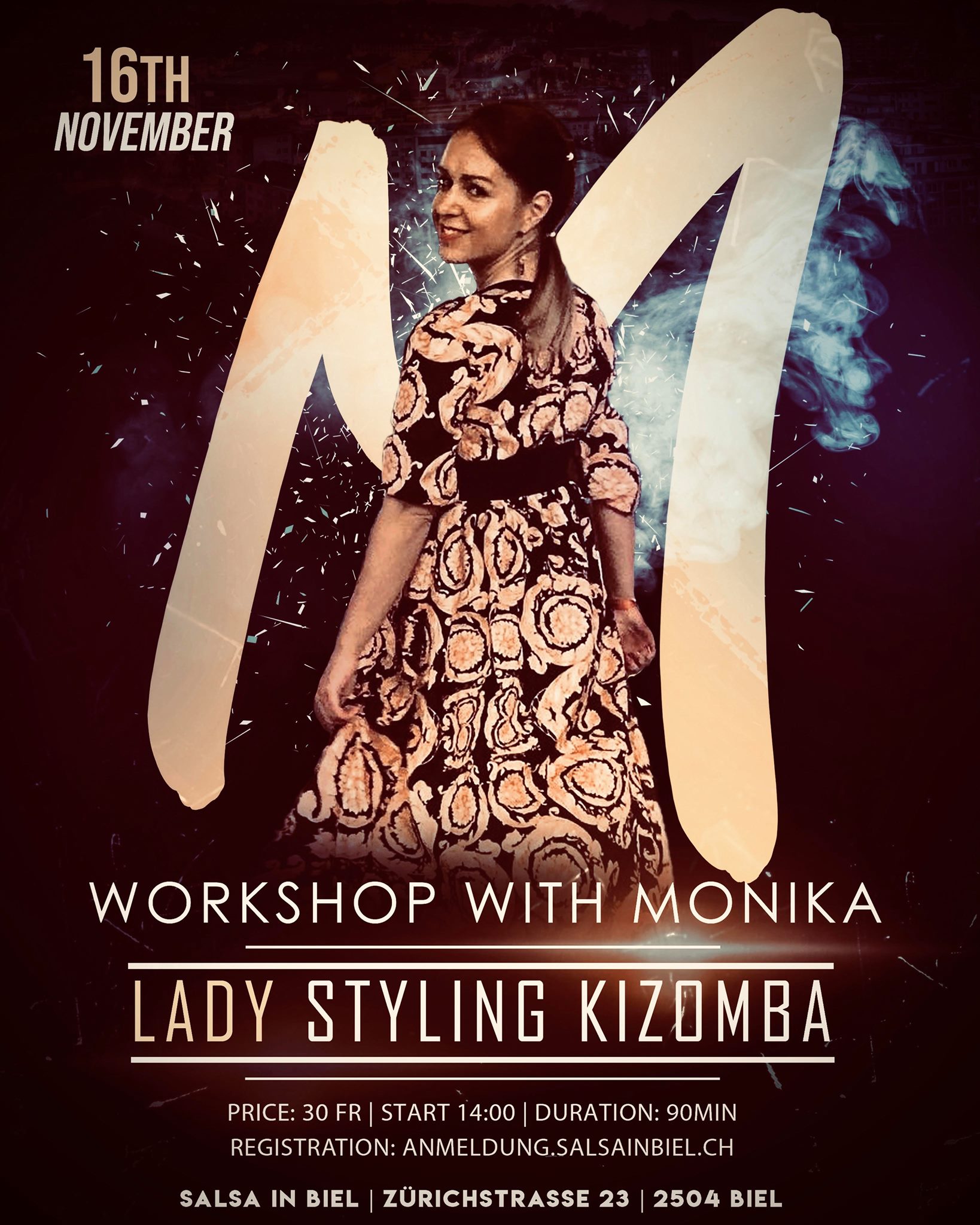 Kizomba Ladystyling Workshop mit Monika