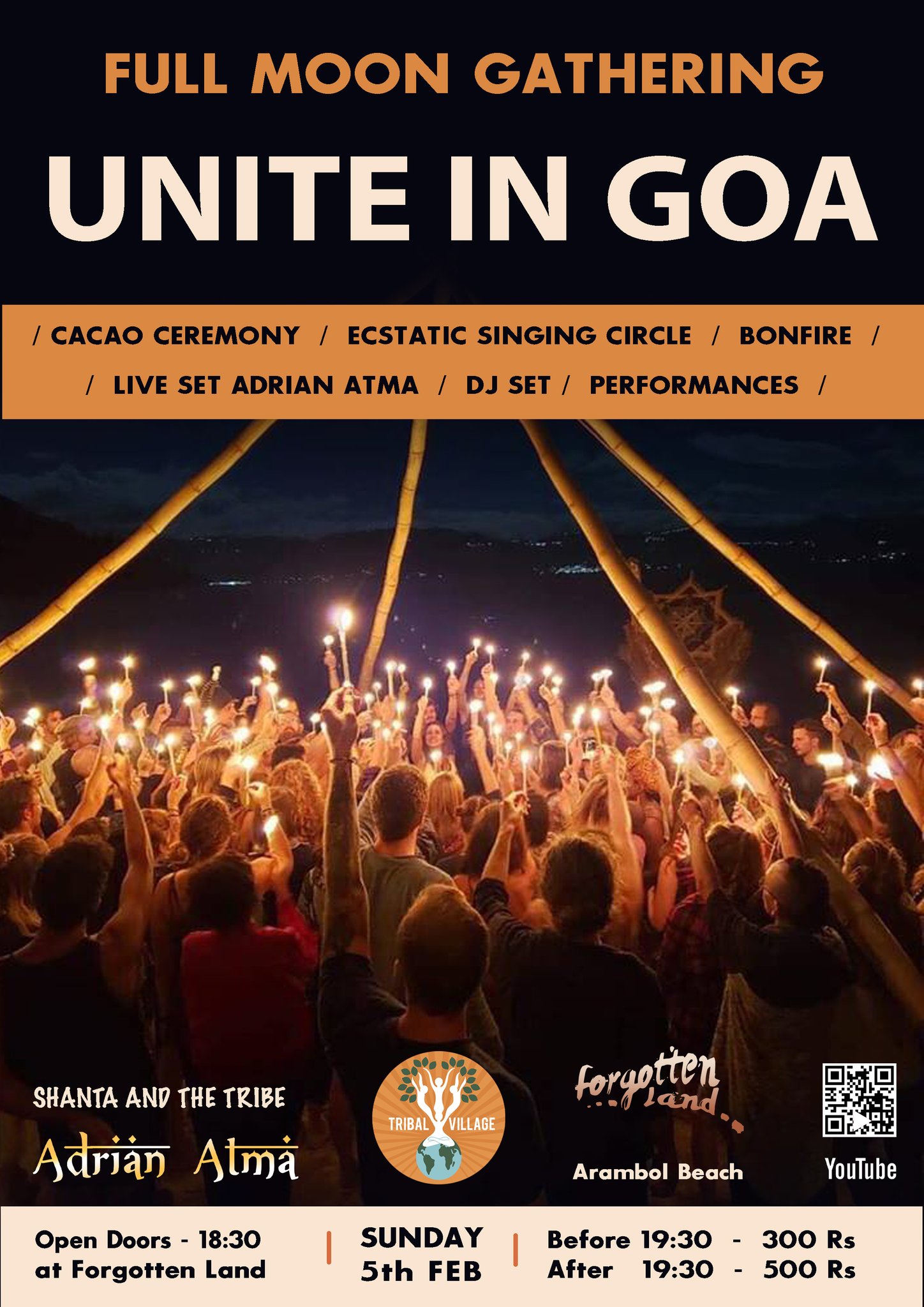 UNITE IN GOA - Full moon gathering