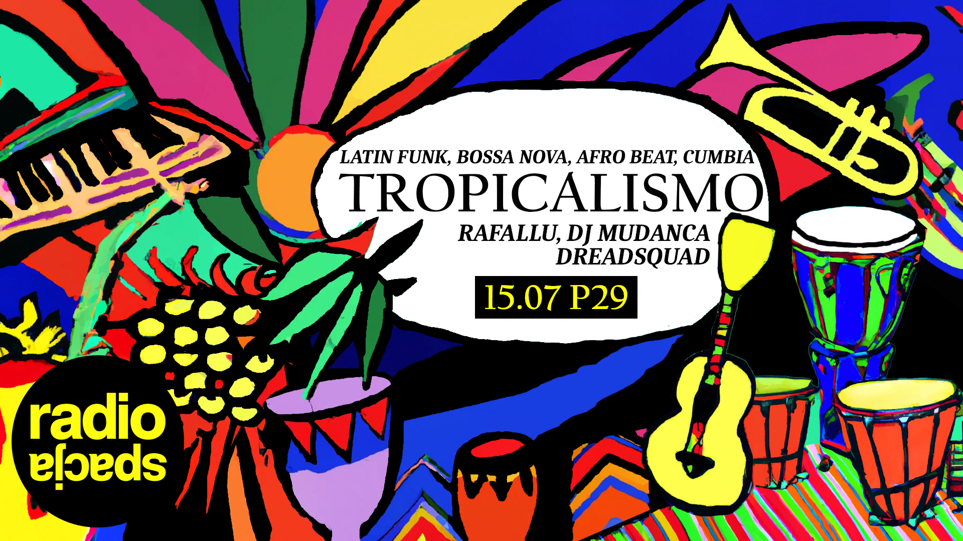 Tropicalismo Latin Funk, Bossa Nova, Afro Beat, Cumbia, Tropical Madness