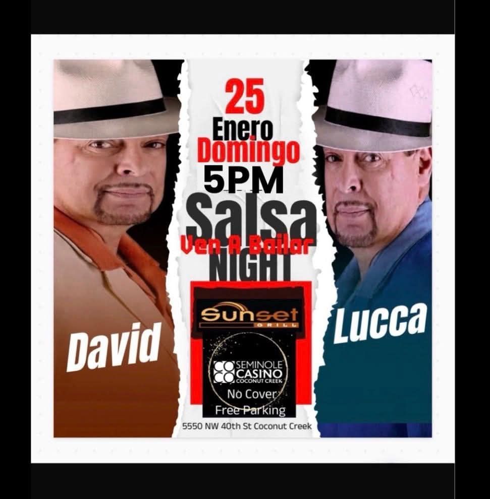 DOMINGO DE DAVID LUCCA Y LOS CLASICOS DE LA SALSA