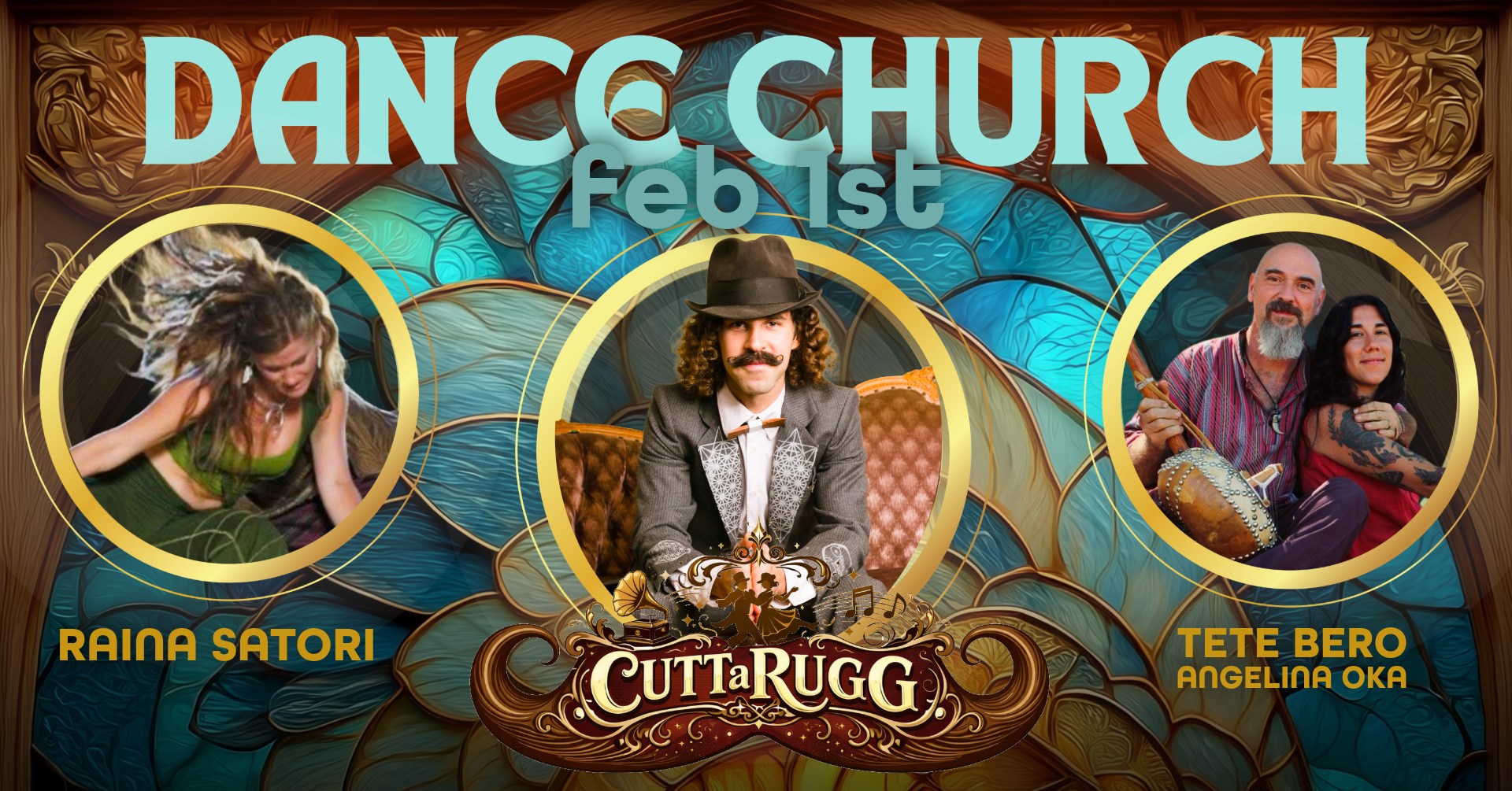 DANCE CHURCH :: CUTTaRUGG :: RAINA SATORI :: TETE BERO & ANGELINA OKA